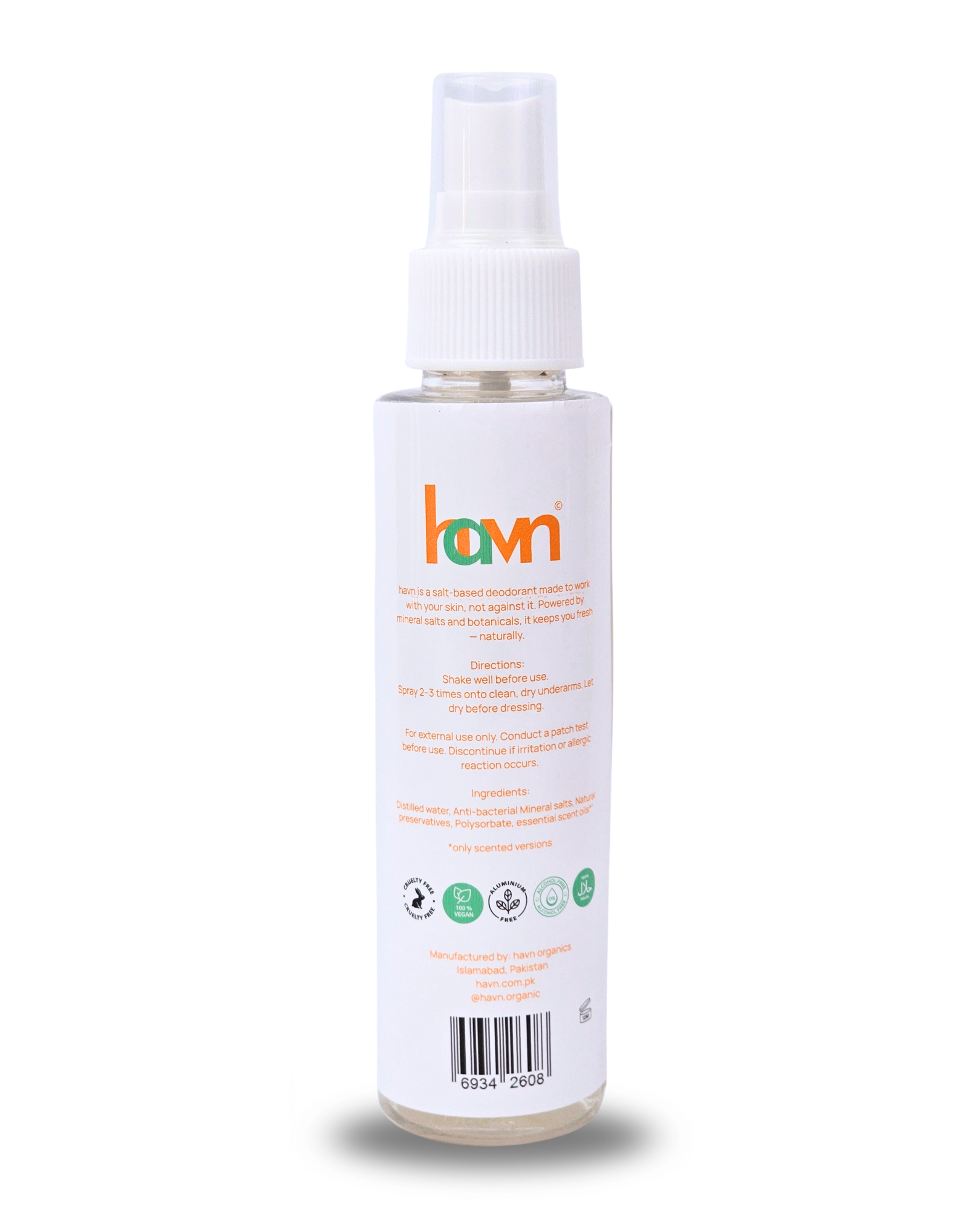 Citrus Fresh (with lemon & peppermint for refreshing skin)
